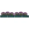 Image de Vidaxl - Lit Surélevé De Jardin Acier Galvanisé 600x80x45 Cm Vert
