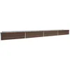 Image de vidaXL Lit surélevé de jardin Acier galvanisé 600x80x45 cm Brun