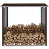 Image de Abri De Stockage De Bois Acier Galvanisé 172x91x154 Cm Marron Vidaxl