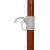 Image de vidaXL Parasol avec mât en acier 180 cm Anthracite
