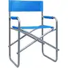 Image de vidaXL Chaises de régie 2 pcs. acier bleu