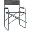 Image de vidaXL Chaises de régie 2 pcs. acier gris