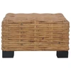 Image de vidaXL Table basse 47x47x28 cm rotin naturel