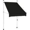 Image de Auvent Manuel Rétractable 100 Cm Anthracite Vidaxl