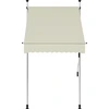 Image de vidaXL Store rétractable manuel 100 cm Crème