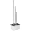 Image de Vidaxl   Fontaine De Jardin En Acier Inoxydable 304 Finition Miroir   3 Cylindres Avec Lumière Led   Débit D'Eau Constant   Dimensions 48x34x153 Cm