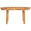Image de vidaXL Table basse 90x50x45 cm en teck massif