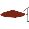 Image de vidaXL Parasol mural avec mât métallique 300 cm Terracota
