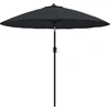 Image de vidaXL Parasol avec mât en aluminium 270 cm noir