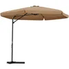 Image de Vidaxl - Parasol De Jardin Avec Mât En Acier 300 Cm Taupe