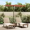 Image de Vidaxl Garden Parasol With Aluminium Pole 2x1,5 M Terracotta