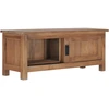 Image de vidaXL Armoire TV 90×30×35 cm bois massif teck