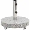 Image de Socle De Parasol Granite 30 Kg Rond Gris Vidaxl