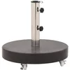 Image de Socle De Parasol Granite 30 Kg Rond Noir