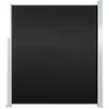 Image de Auvent Latéral Rétractable De Patio 120x500 Cm Noir - Vidaxl