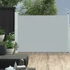 Image de Auvent Latéral Rétractable De Patio 120x500 Cm Gris Vidaxl