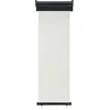 Image de vidaXL Marquise latérale de balcon 65x250 cm Crème
