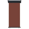 Image de vidaXL Marquise latérale de balcon 85x250 cm brun
