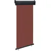 Image de Auvent Latéral De Balcon 85x250 Cm Marron