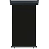 Image de vidaXL Store latéral de balcon 105x250 cm noir