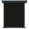Image de vidaXL Store latéral de balcon 140 × 250 cm noir