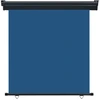 Image de vidaXL Store latéral de balcon 165x250 cm bleu