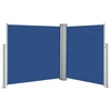 Image de vidaXL Store latéral extensible bleu 100 x 600 cm