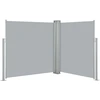Image de vidaXL Marquise latérale extensible Anthracite 140 x 600 cm