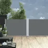 Image de Auvent Latéral Rétractable Anthracite 120 X 1000 Cm Vidaxl