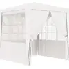 Image de Vidaxl - Tente De Réception Avec Parois Latérales 2x2 M Blanc 90 G/m²