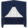 Image de Vidaxl - Tente De Réception Avec Parois Latérales 2,5x2,5 M Bleu 90 G/m²