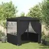Image de vidaXL Tente de réception professionnelle avec parois latérales 2,5×2,5m Anthracite 90 g/m