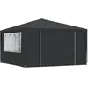 Image de Vidaxl - Tente De Réception Et Parois Latérales 4x4 M Anthracite 90 G/m²
