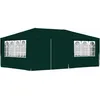 Image de Vidaxl - Tente De Réception Avec Parois Latérales 4x6 M Vert 90 G/m²