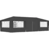 Image de Vidaxl - Tente De Réception Et Parois Latérales 4x9 M Anthracite 90 G/m²