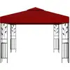 Image de vidaXL Pavillon 3x3 m bordeaux