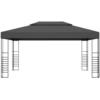 Image de vidaXL Pavillon 3×4 m Anthrazite