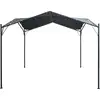 Image de vidaXL Pavilion Tente de réception Abri 3x3 m Acier anthracite