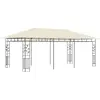 Image de vidaXL Pavillon avec moustiquaire 6x3x2,73 m Crème