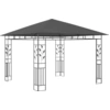 Image de vidaXL Pavillon avec moustiquaire 3x3x2,73 m Anthracite 180 g/m