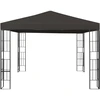 Image de vidaXL Pavillon 3×3 m Anthracite
