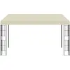 Image de vidaXL Pavillon mural 3x4 m Crème Tissu