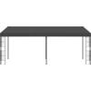Image de vidaXL Pavillon mural 3x6 m Anthracite Tissu