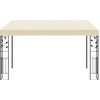 Image de vidaXL Pavillon mural 4x3x2,5 m blanc crème