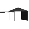 Image de vidaXL Pavillon avec toits doublement étendus 3x3x2,75 cm 180 g/m