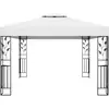Image de Tonnelle Avec Double Toit 3x4 M Blanc Vidaxl