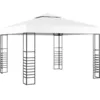 Image de Vidaxl - Tonnelle De Jardin 3 X 3 M Blanc