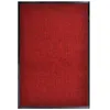 Image de Vidaxl - Paillasson Rouge 117x220 Cm Pvc