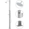 Image de Douche D'Extérieur Acier Inoxydable Droit