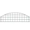 Image de vidaXL Kit de clôture de jardin Convex 77,3x26 cm Vert